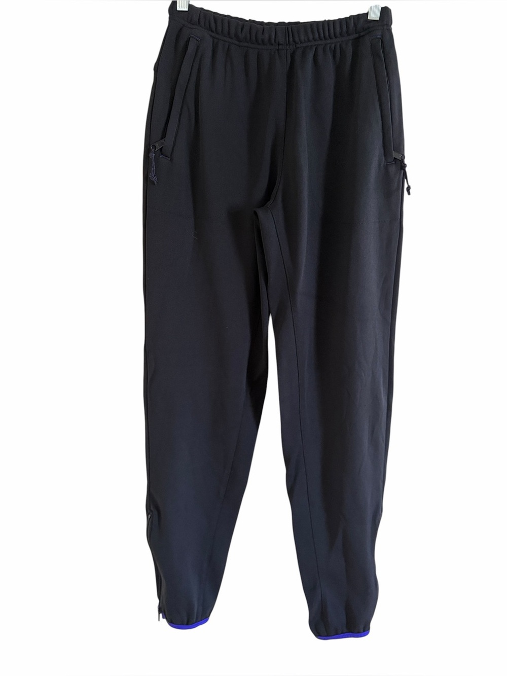 VINTAGE REI BLACK TECHNICAL GUIDE ALPINE PANTS Unisex Medium Zipper Pockets - Picture 4 of 12